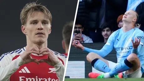 Haaland y Ødegaard lanzan mensaje: “Cada partido es una final” y “vamos a seguir adelante” en la lucha por la Premier League