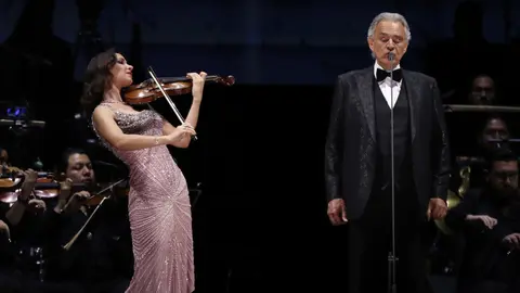 Andrea Bocelli en el Zócalo | GINA SÁNCHEZ