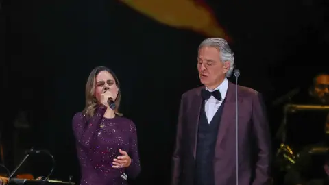Andrea Bocelli en el Zócalo | GINA SÁNCHEZ