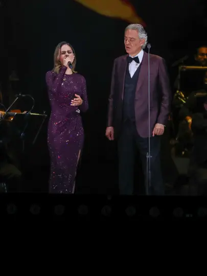 Andrea Bocelli en el Zócalo | GINA SÁNCHEZ