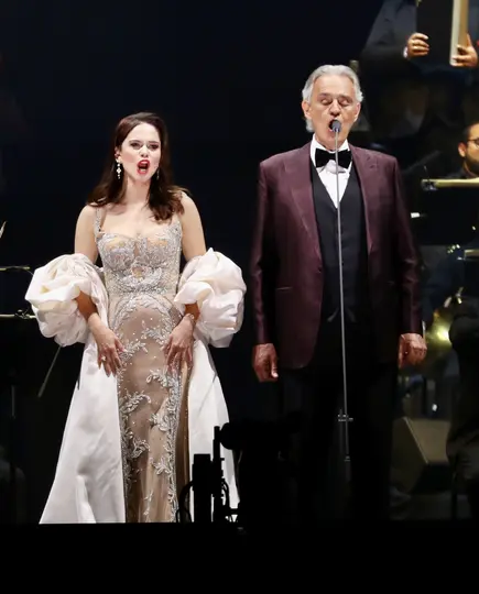 Andrea Bocelli en el Zócalo | GINA SÁNCHEZ