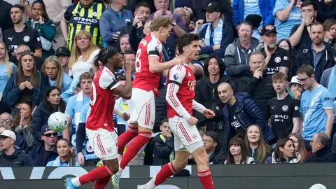 Gol de Kai Havertz ante el Manchester City en Premier League I AP