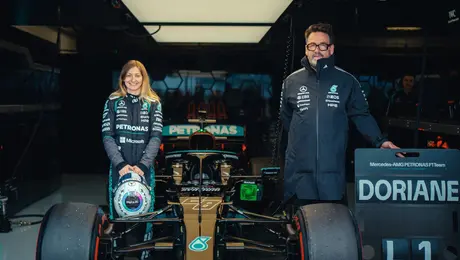 Fórmula 1: ¿Cómo le fue a Doriane Pin en su primera prueba con Mercedes?