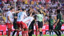 Tigres empata de último minuto ante Necaxa y rescata un punto en la Jornada 15