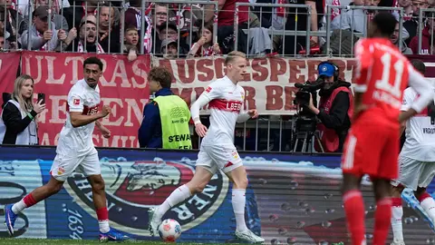 Chris Führich, jugador del Stuttgart | AP