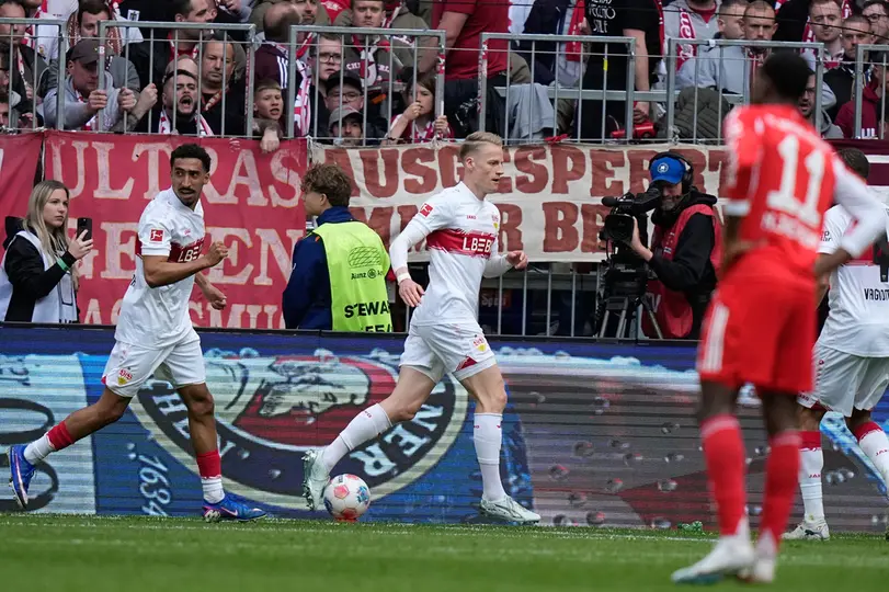 Chris Führich, jugador del Stuttgart | AP