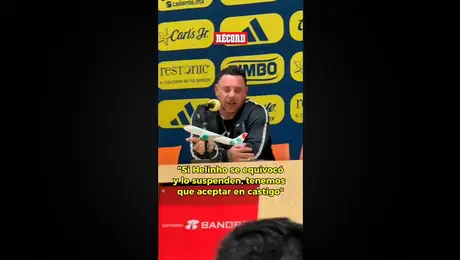 Mohamed aceptará el castigo que venga para Helinho, tras la bronca vs América