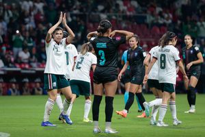 Kiana Palacios en celebración con la Selección Mexicana Femenil ante Puerto Rico | IMAGO 7