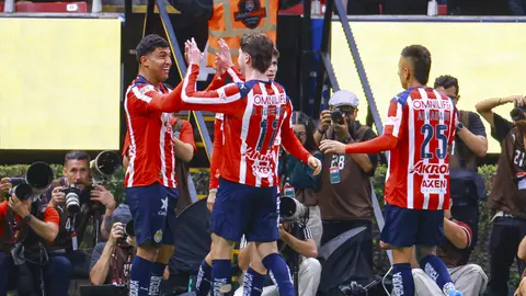 Bryan González celebrando su gol ante Puebla | MEXSPORT