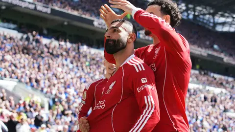Mohamed Salah se despide del Derbi de Merseyside haciendo historia en el Hill Dickinson Stadium