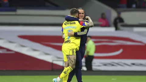André Jardine y Brian Rodríguez, entrenador y jugador del América | IMAGO7