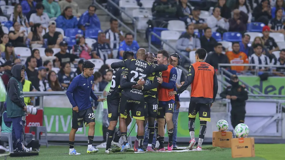 Pachuca celebrando su victoria ante Monterrey en el Clausura 2026 I IMAGO7