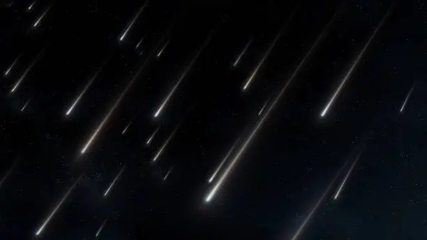 Este evento marca una de las primeras lluvias de meteoros destacadas del año . / iStock