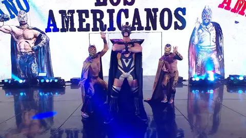 Los Americano entrando a la lucha | Captura de pantalla