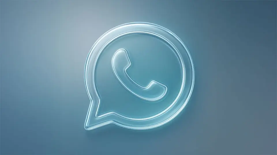 La nueva apariencia de WhatsApp incorpora barras flotantes y un diseño visual similar al cristal en dispositivos Apple.