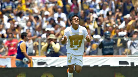 Javier Cortés fue el autor del último gol de campeonato para Pumas | MexSport