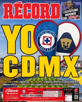 Portada RÉCORD 19 de mayo de 2026