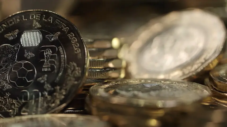 Algunas de las monedas que forman parte de la colección | Captura de X