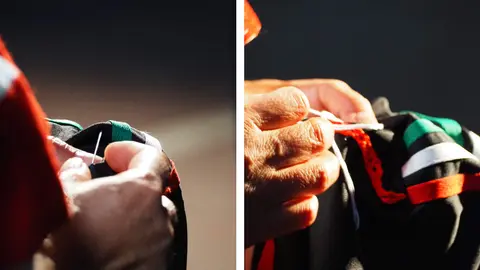 El jersey de la Selección Mexicana bordado a mano | ADIDAS