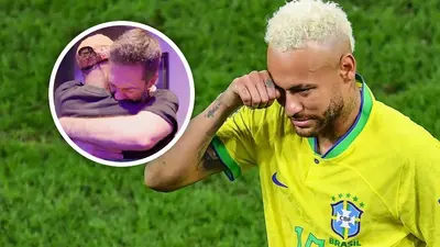 ¡Emotivo festejo! Así fue la celebración entre Neymar y su fisioterapeuta tras su convocatoria con Brasil