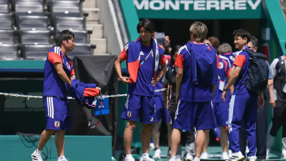 Selección de Japón, en entrenamiento | AP