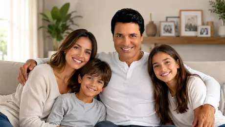 Chayanne celebra el Día del Padre invitando a sus "hijos" a compartir una foto con él