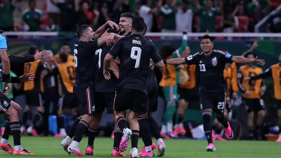 La Selección Mexicana en celebración en el partido contra Corea del Sur en el Mundial 2026 | MIGUEL PONTÓN