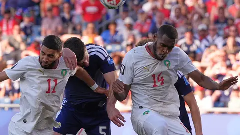 Marruecos contra Escocia l AP