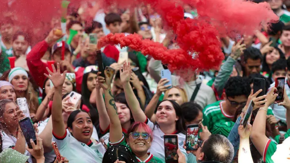 La gente salió a las calles a celebrar el triunfo de la Selección Nacional / FB: @GobiernoCDMX