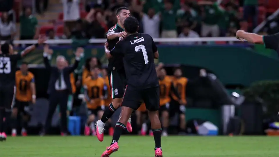 La Selección Mexicana en celebración en el partido contra Corea del Sur en el Mundial 2026 | MIGUEL PONTÓN
