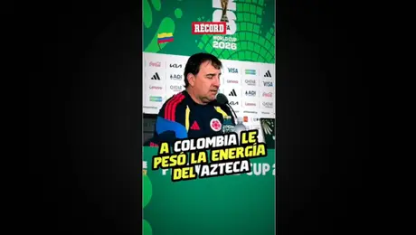 DT de Colombia aceptó que a algunos jugadores les pesó la ‘hermosa energía‘ del Estadio Azteca