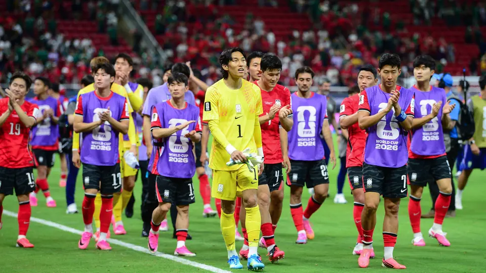 Corea del Sur en el partido contra Chequia en la Copa del Mundo 2026 | MEXSPORT