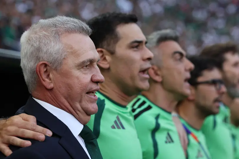 Javier Aguirre, Rafael Márquez y cuerpo técnico de la Selección Mexicana | MIGUEL PONTÓN