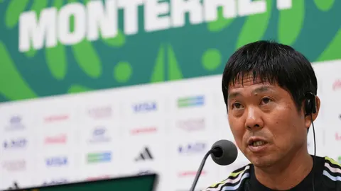 Hajime Moriyasu, entrenador de Japón | AP