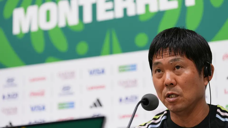 Hajime Moriyasu, entrenador de Japón | AP