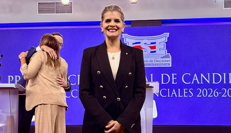 Laura Fernández fue evacuada de urgencia tras su visita a Crucitas / X: @laurapresi2026