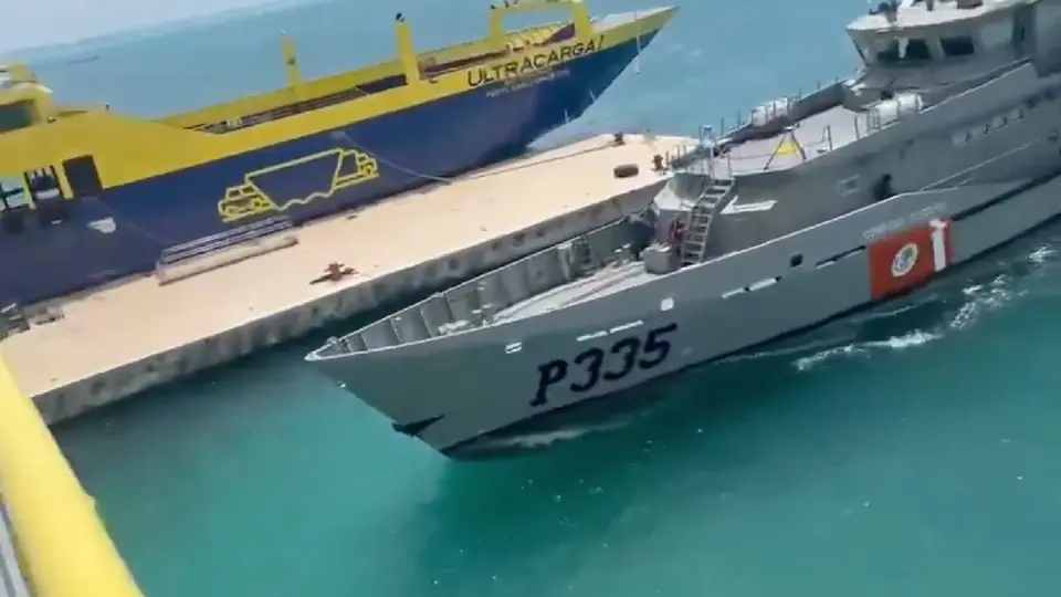 Las autoridades detallan que la nave tuvo una falla en el embrague / Redes Sociales