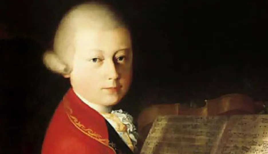 Mozart impartiendo clases de composición / Secretaría de Cultura
