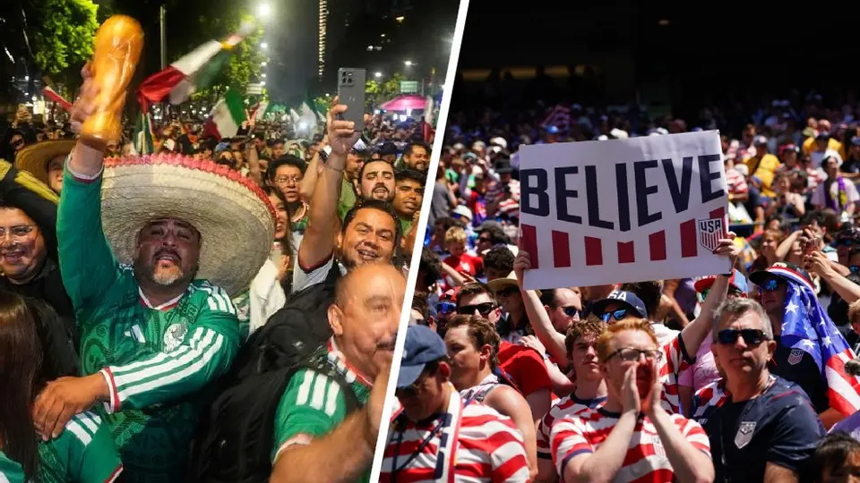 México y Estados Unidos; las mejores imágenes de los vecinos rumbo a 16avos