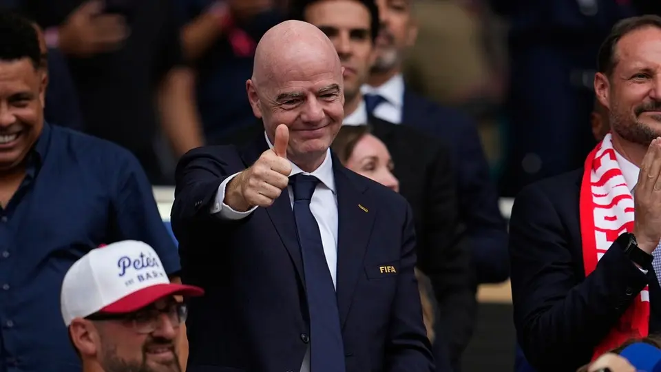 Gianni Infantino durante el Mundial 2026 | AP