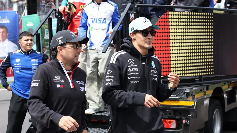 Checo Pérez en el Gran Premio de Bélgica 2026 | AP