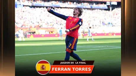 Jugador de la Final: Ferrán Torres, de críticas a darle la segunda estrella a España