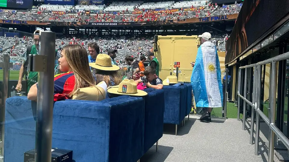 Espacio de privilegio en la Final del Mundial 2026 | X:AlexMSilverman
