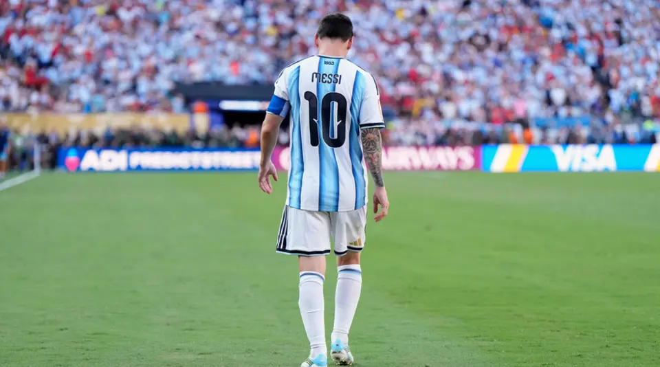Lionel Messi, jugador de Argentina| AP