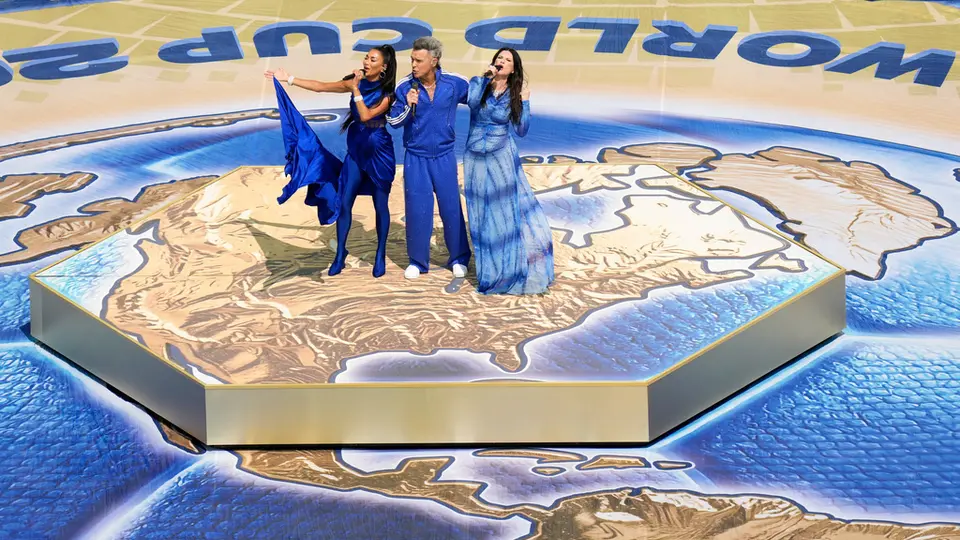 obbie Williams, Laura Pausini y Nicole Scherzinger | AP