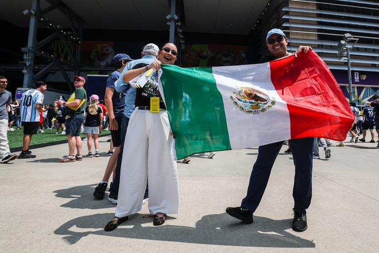 Afición mexicana en el Estadio de Nueva York | RÉCORD