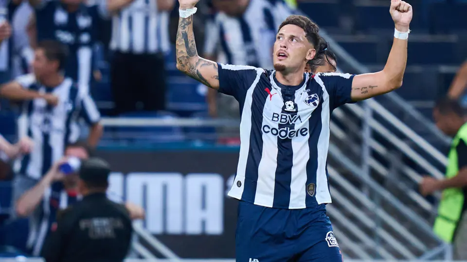 Lucas Ocampos, jugador de Rayados de Monterrey | MEXSPORT
