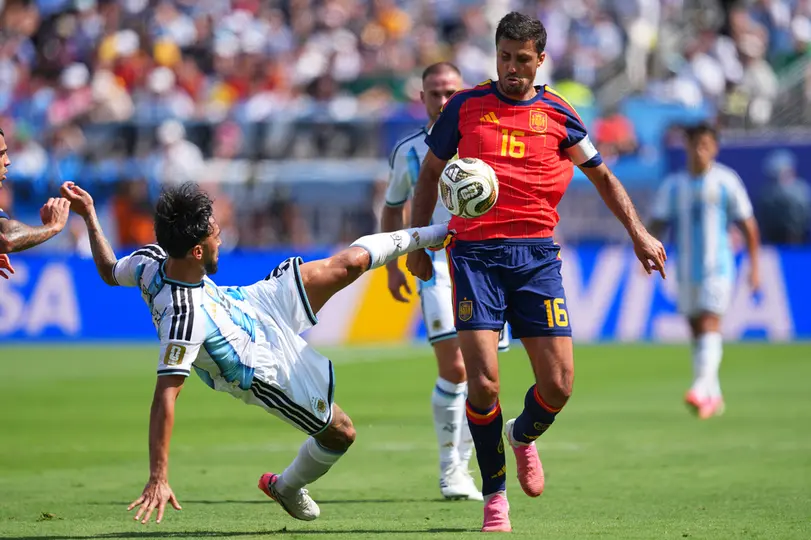 Rodri fue el mejor jugador de la Copa del Mundo | AP