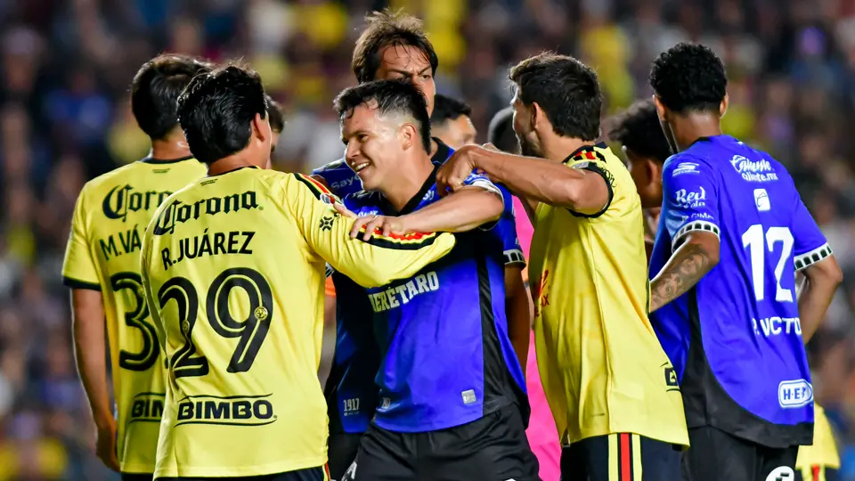 América, en festejo tras victoria ante Querétaro | IMAGO7