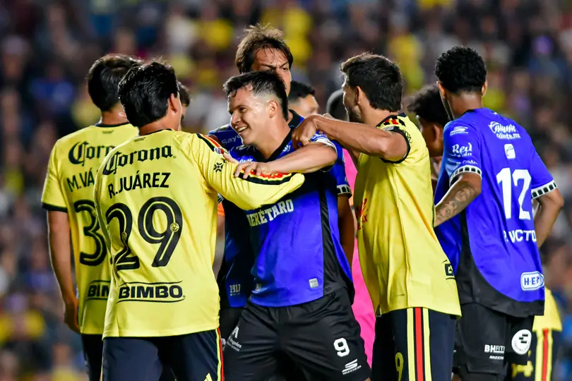 América, en festejo tras victoria ante Querétaro | IMAGO7